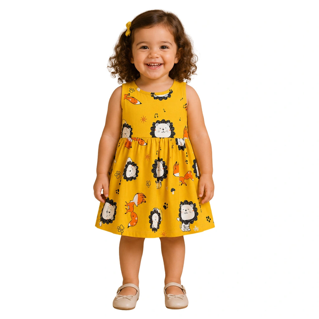 Lion Cotton Dress