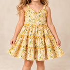 Yellow Polyester With Hat